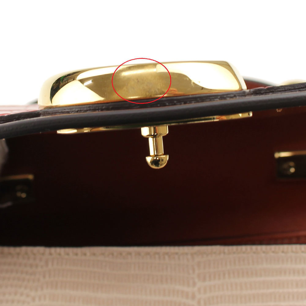 Chloe Python Animal Pattern 2way Shoulder Bag Pin… - image 5